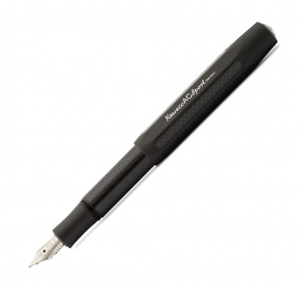 Перьевая ручка "AC Sport", черная, F 0,7 мм